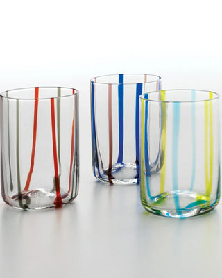 Zafferano Tirache tumbler coloured glass 35 cl-11.83 oz - Buy now on ShopDecor - Discover the best products by ZAFFERANO design