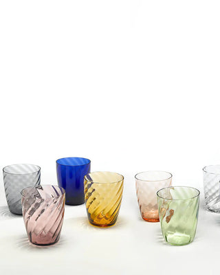 Zafferano Torson tumbler coloured glass - Buy now on ShopDecor - Discover the best products by ZAFFERANO design