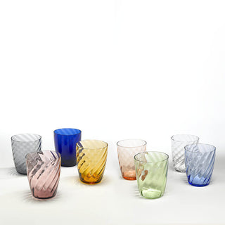 Zafferano Torson tumbler coloured glass - Buy now on ShopDecor - Discover the best products by ZAFFERANO design