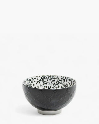 Zafferano Tue Tex Bowl Zafferano Black N3 d 20.5 cm - d 6.02 in - Buy now on ShopDecor - Discover the best products by ZAFFERANO design