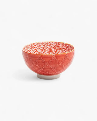 Zafferano Tue Tex Bowl Zafferano Orange d 20.5 cm - d 6.02 in - Buy now on ShopDecor - Discover the best products by ZAFFERANO design