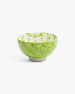 Zafferano Tue Tex Bowl Zafferano Apple Green d 20.5 cm - d 6.02 in - Buy now on ShopDecor - Discover the best products by ZAFFERANO design