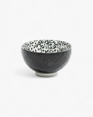 Zafferano Tue Tex Bowl Zafferano Black N3 d 20.5 cm - d 6.02 in - Buy now on ShopDecor - Discover the best products by ZAFFERANO design