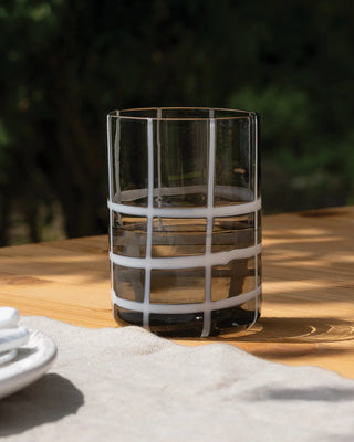 Zafferano Twiddle tumbler coloured glass - Buy now on ShopDecor - Discover the best products by ZAFFERANO design