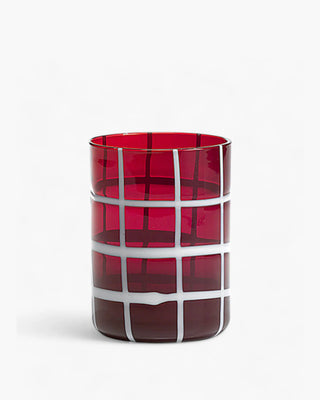 Zafferano Twiddle tumbler coloured glass Zafferano Red - Buy now on ShopDecor - Discover the best products by ZAFFERANO design