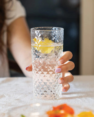 Zafferano Veneziano Mixology Highball glass cl 41 - 13.86 oz - Buy now on ShopDecor - Discover the best products by ZAFFERANO design