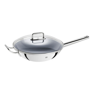 Zwilling Plus Wok Ceramic Coated with lid diam. 32 cm Steel - Buy now on ShopDecor - Discover the best products by ZWILLING design