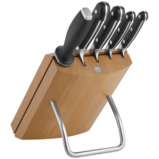 Zwilling Pro Knives Natural Wood Block Set of 6 pieces - Buy now on ShopDecor - Discover the best products by ZWILLING design