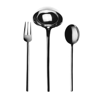 Mepra Due 3-piece serving set - Buy now on ShopDecor - Discover the best products by MEPRA design