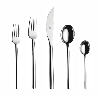 Mepra Due 5-piece flatware set - Buy now on ShopDecor - Discover the best products by MEPRA design