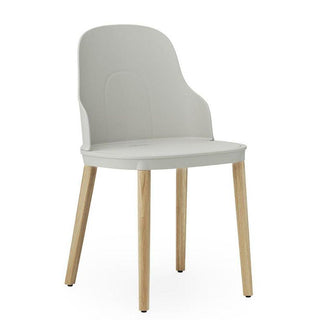 Normann Copenhagen Allez polypropylene chair with oak legs - Buy now on ShopDecor - Discover the best products by NORMANN COPENHAGEN design