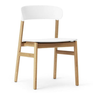 Normann Copenhagen Herit polypropylene chair with oak legs - Buy now on ShopDecor - Discover the best products by NORMANN COPENHAGEN design