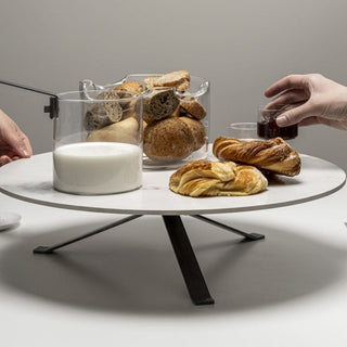 KnIndustrie Variations On The Table gastronomic centerpiece Girevole white - Buy now on ShopDecor - Discover the best products by KNINDUSTRIE design