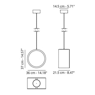 Magis Lost M LED suspension lamp 36x37 cm. - Buy now on ShopDecor - Discover the best products by MAGIS design