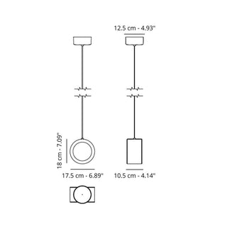 Magis Lost S LED suspension lamp 17.5x18 cm. - Buy now on ShopDecor - Discover the best products by MAGIS design