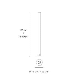 Martinelli Luce Pistillo/P floor lamp LED white - Buy now on ShopDecor - Discover the best products by MARTINELLI LUCE design