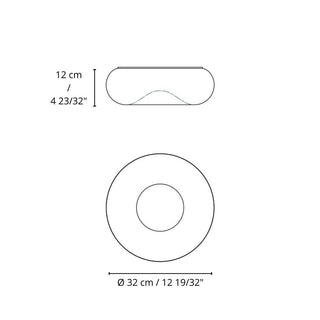 Martinelli Luce Pouff ceiling lamp LED white diam. 32 cm - Buy now on ShopDecor - Discover the best products by MARTINELLI LUCE design