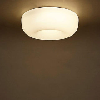 Martinelli Luce Pouff ceiling lamp LED white diam. 32 cm - Buy now on ShopDecor - Discover the best products by MARTINELLI LUCE design
