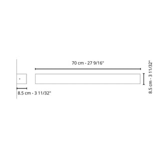 Martinelli Luce Set wall lamp large LED white - Buy now on ShopDecor - Discover the best products by MARTINELLI LUCE design