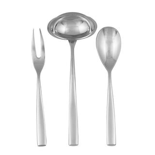 Mepra Arte 3-piece serving set stainless steel - Buy now on ShopDecor - Discover the best products by MEPRA design