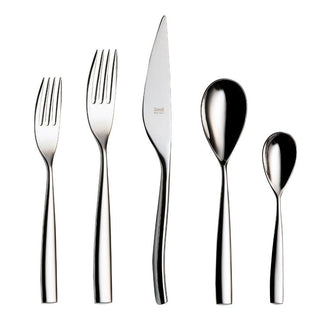 Mepra Arte 5-piece flatware set stainless steel - Buy now on ShopDecor - Discover the best products by MEPRA design