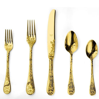 Mepra Casablanca 20-piece flatware set Mepra Gold - Buy now on ShopDecor - Discover the best products by MEPRA design