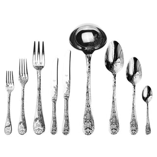 Mepra Casablanca 75-piece flatware set stainless steel - Buy now on ShopDecor - Discover the best products by MEPRA design