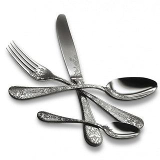 Mepra Casablanca 75-piece flatware set stainless steel - Buy now on ShopDecor - Discover the best products by MEPRA design