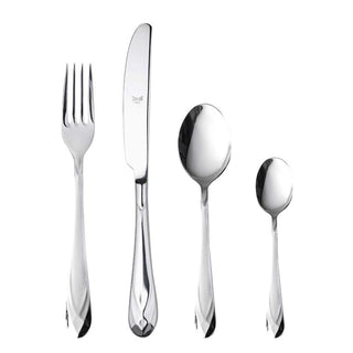 Mepra Diamante 24-piece flatware set stainless steel - Buy now on ShopDecor - Discover the best products by MEPRA design