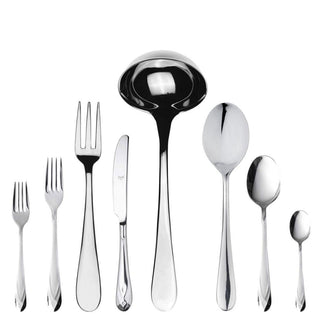 Mepra Diamante 75-piece flatware set stainless steel - Buy now on ShopDecor - Discover the best products by MEPRA design