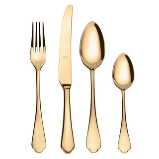 Mepra Dolce Vita 24-piece flatware set Mepra Gold - Buy now on ShopDecor - Discover the best products by MEPRA design