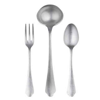 Mepra Dolce Vita 3-piece serving set pewter - Buy now on ShopDecor - Discover the best products by MEPRA design