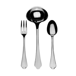 Mepra Dolce Vita 3-piece serving set stainless steel - Buy now on ShopDecor - Discover the best products by MEPRA design