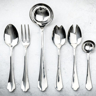 Mepra Dolce Vita 3-piece serving set stainless steel - Buy now on ShopDecor - Discover the best products by MEPRA design