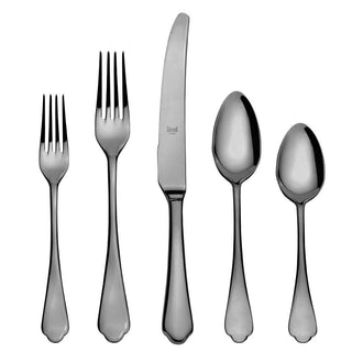 Mepra Dolce Vita 5-piece flatware set Mepra Black Gold - Buy now on ShopDecor - Discover the best products by MEPRA design