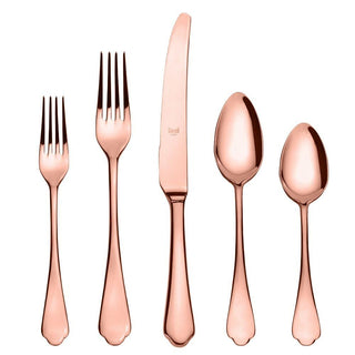 Mepra Dolce Vita 5-piece flatware set Mepra Bronze - Buy now on ShopDecor - Discover the best products by MEPRA design