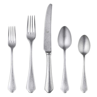 Mepra Dolce Vita 5-piece flatware set pewter - Buy now on ShopDecor - Discover the best products by MEPRA design