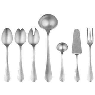 Mepra Dolce Vita 7-piece full serving set pewter - Buy now on ShopDecor - Discover the best products by MEPRA design