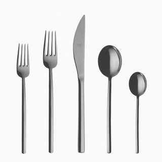 Mepra Due 20-piece flatware set Mepra Black Gold - Buy now on ShopDecor - Discover the best products by MEPRA design