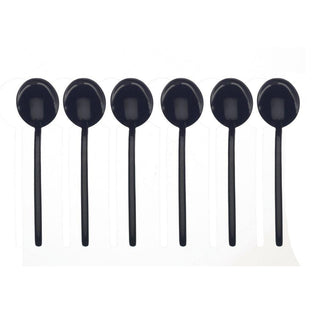 Mepra Due set 6 coffee spoons Mepra Black Gold - Buy now on ShopDecor - Discover the best products by MEPRA design