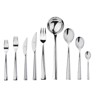 Mepra Energia 75-piece flatware set stainless steel - Buy now on ShopDecor - Discover the best products by MEPRA design