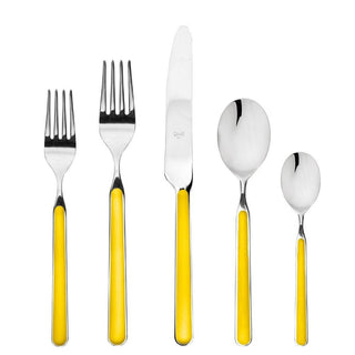 Mepra Fantasia 5-piece flatware set Mepra Fantasia Sunflower - Buy now on ShopDecor - Discover the best products by MEPRA design