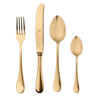 Mepra Michelangelo (Brescia) 24-piece flatware set Mepra Gold - Buy now on ShopDecor - Discover the best products by MEPRA design