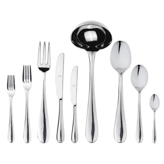 Mepra Natura 75-piece flatware set stainless steel - Buy now on ShopDecor - Discover the best products by MEPRA design