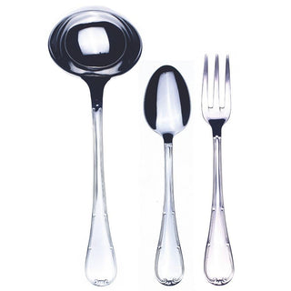 Mepra Raffaello 3-piece serving set stainless steel - Buy now on ShopDecor - Discover the best products by MEPRA design