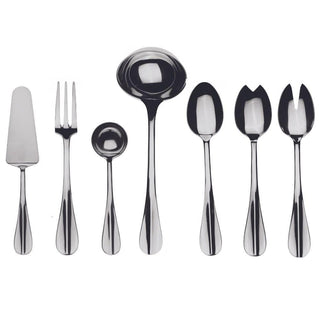 Mepra Roma 7-piece full serving set stainless steel - Buy now on ShopDecor - Discover the best products by MEPRA design