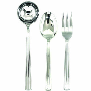 Mepra Sole 3-piece serving set stainless steel - Buy now on ShopDecor - Discover the best products by MEPRA design