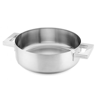 Mepra Stile by Pininfarina frying pan two handles diam. 24 cm. stainless steel - Buy now on ShopDecor - Discover the best products by MEPRA design