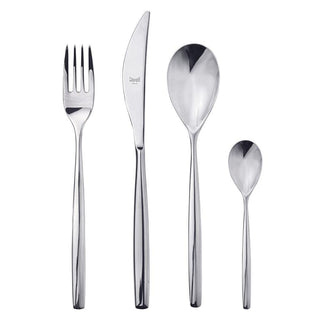 Mepra Stiria 24-piece flatware set stainless steel - Buy now on ShopDecor - Discover the best products by MEPRA design