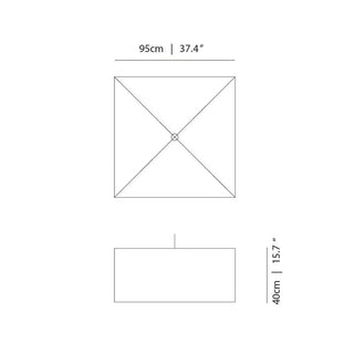 Moooi Square Boon suspension lamp in PVC by Piet Boon - Buy now on ShopDecor - Discover the best products by MOOOI design